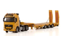 Scania XT with semi low loader Nooteboom MCOS Tadano Imc